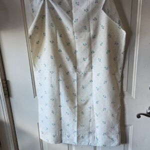 Floral White Pillowcase